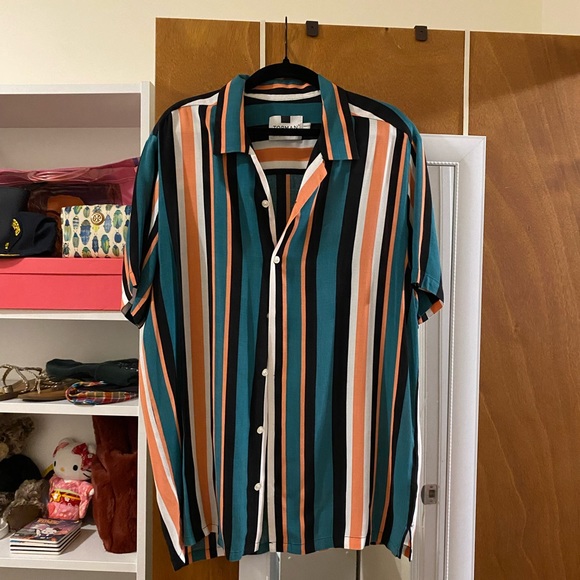 Topman Striped Shirt 👕 - Picture 1 of 2